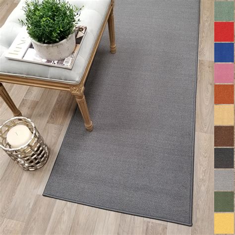 Vaukki Hallway <strong>Runner Rug</strong>, Vintage Shaggy Soft Laundry <strong>Rug Runner</strong>, Non Slip Entryway Mat, Washable Farmhouse Kitchen Area Carpet for Bathroom, and Bedroom (2' X 6', Grey) 1,691. . Amazon runner rugs